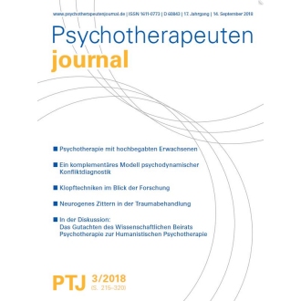 ”Neurogenes Zittern als neuer Baustein in der Traumabehandlung? Praktische Erfahrungen und theoretische Erläuterungen.”